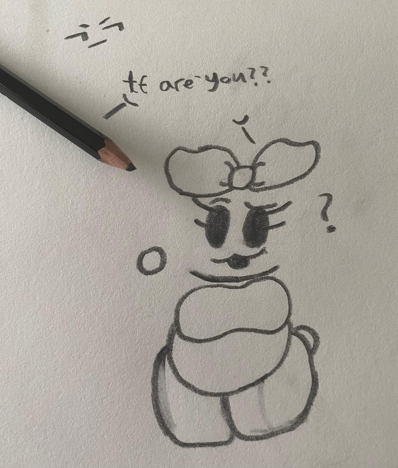 roseyy and pencil