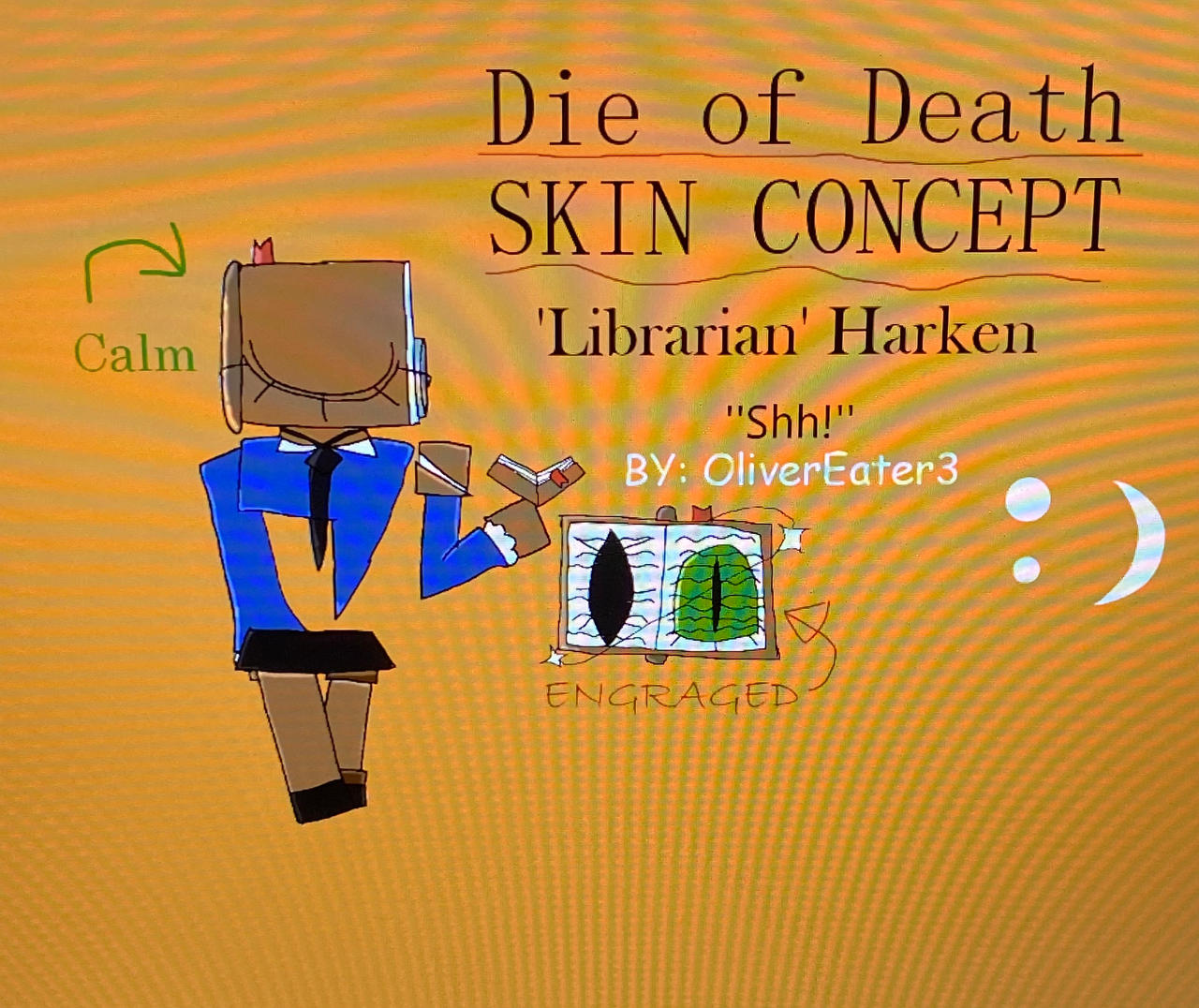 DoD skin concept: Librarian Harken