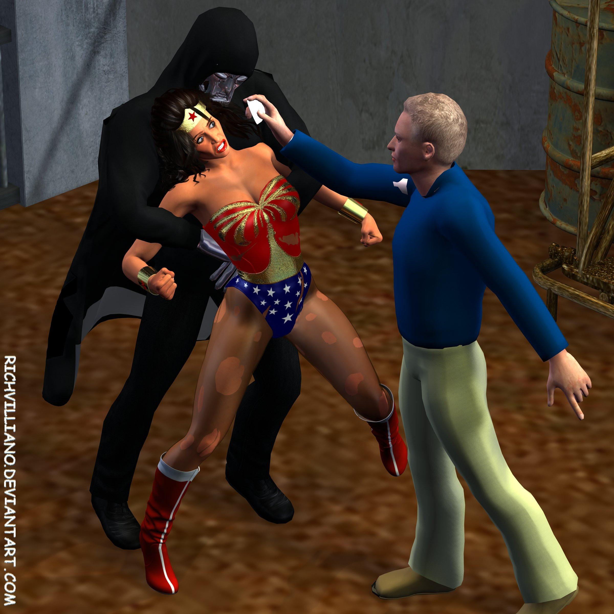 Wonder Woman vs. Zardor 5