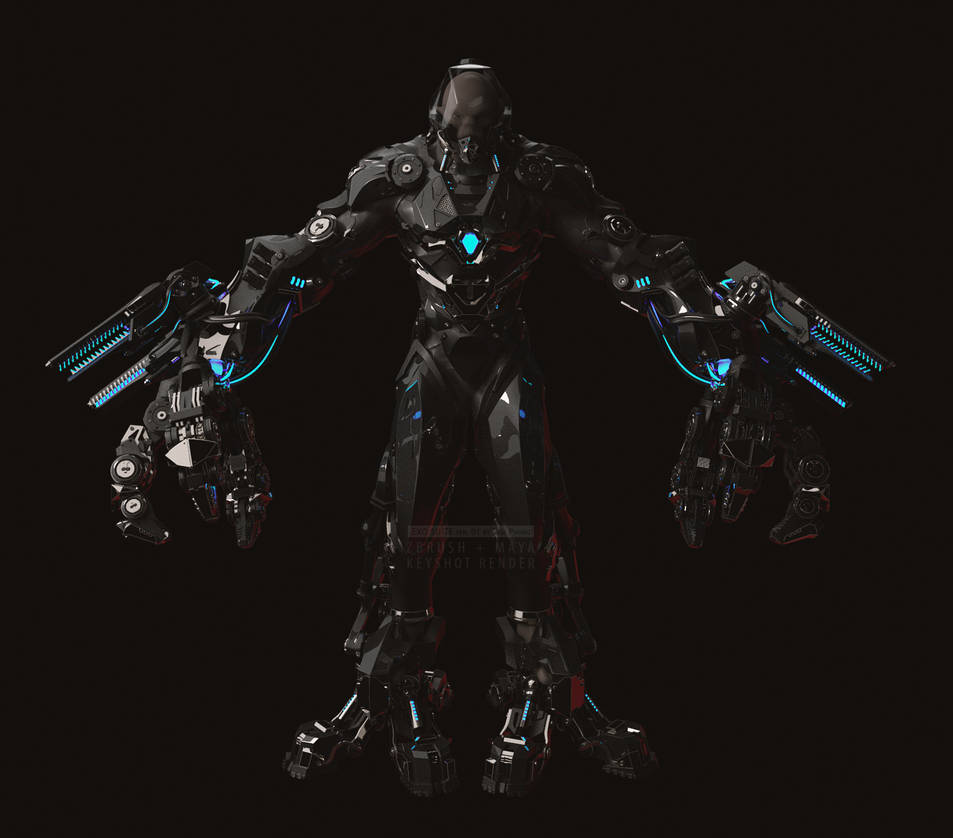 Exoskeleton Suit by iivietal on DeviantArt