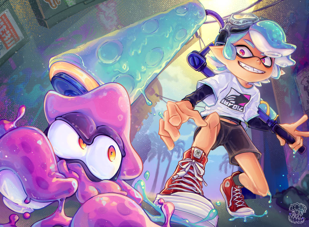 splatoon redraw thing by mittenmeat on DeviantArt