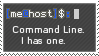 Command Line Stamp - I Haz One by AnonymousLink