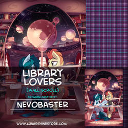 Library Lovers Wall Scroll by NevoBaster