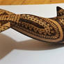 pyrography dolphin