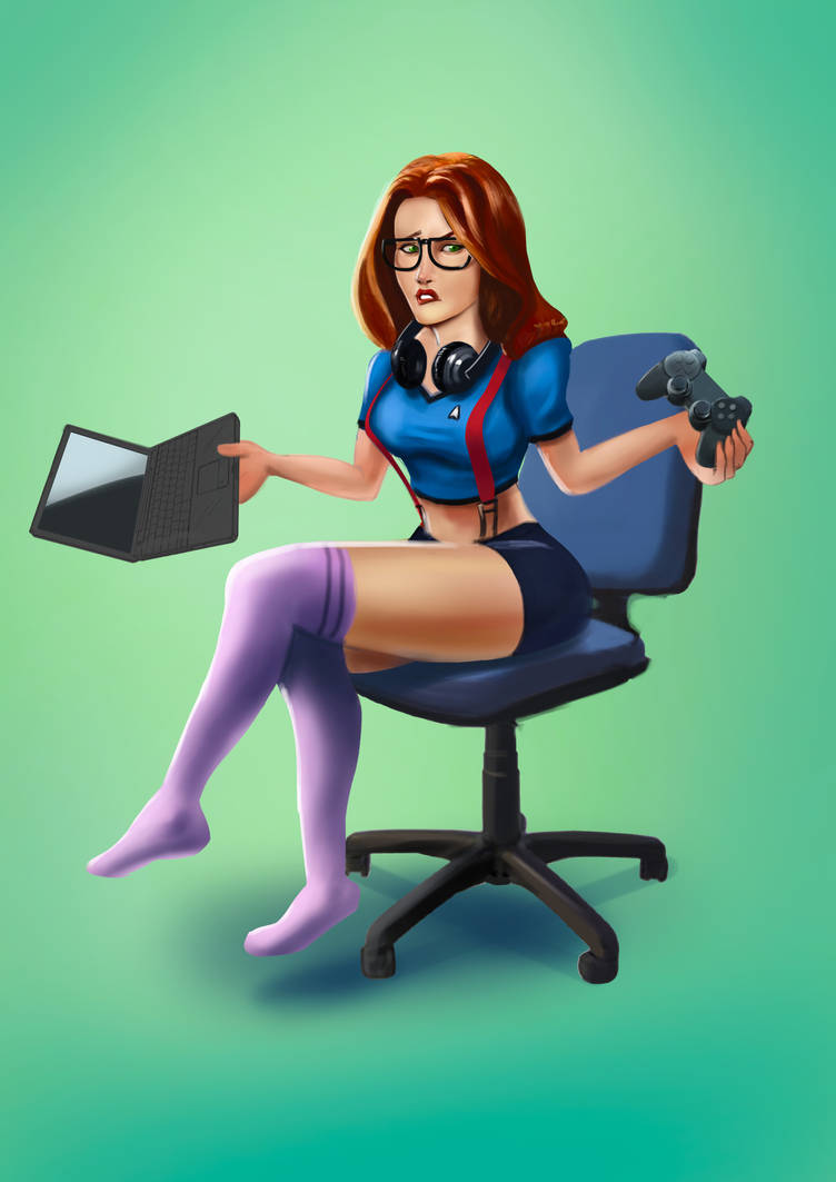 Geek girl Gwen
