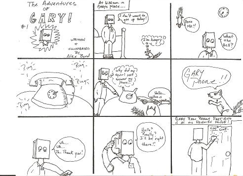 Adventures of Gary Issue 1 (Part One)