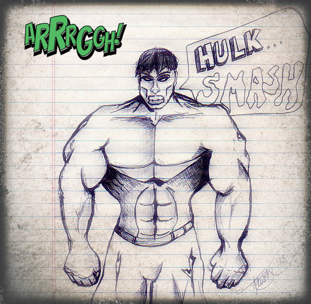 Hulk sketch