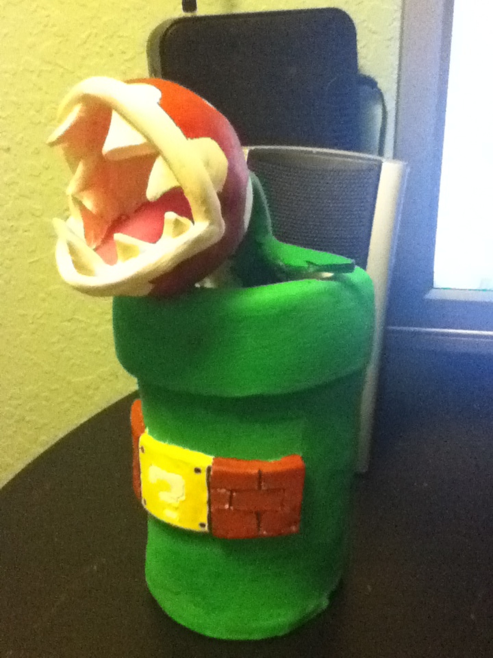 Ceramic Mario Piranha Plant