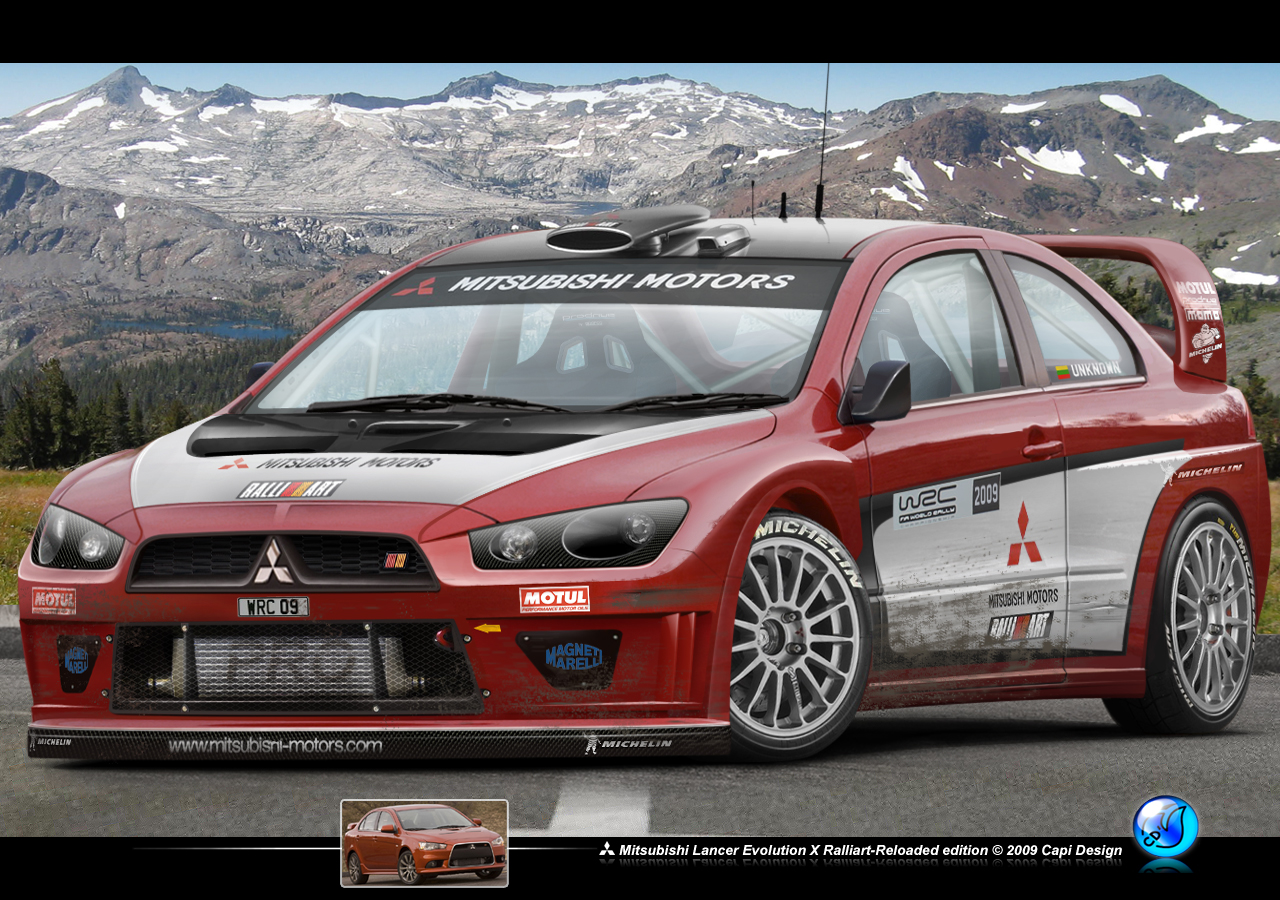 Lancer Evo X Ralliart WRC