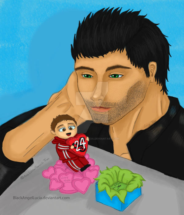 Sterek with chibi Stiles