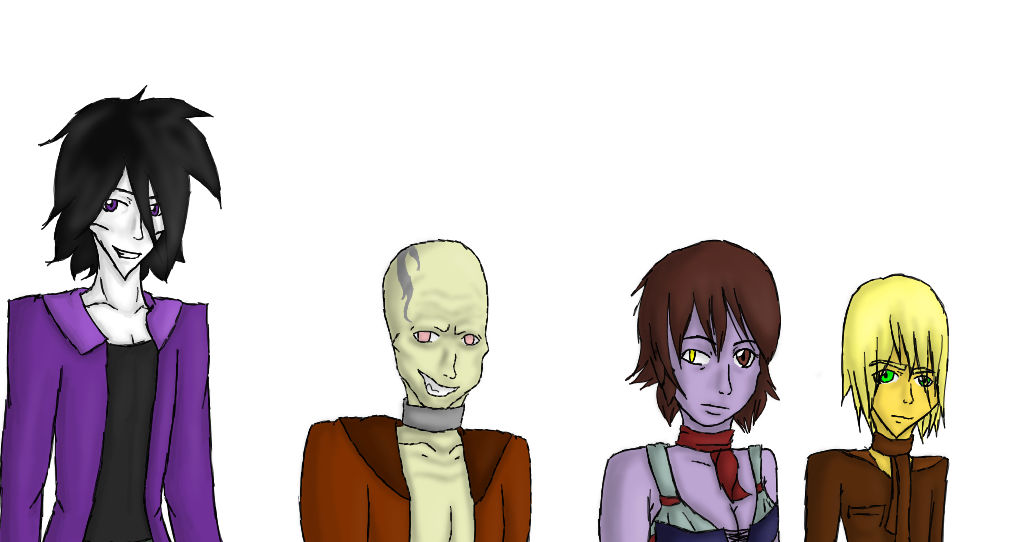 Pyro and crew by ThanksToManx on DeviantArt