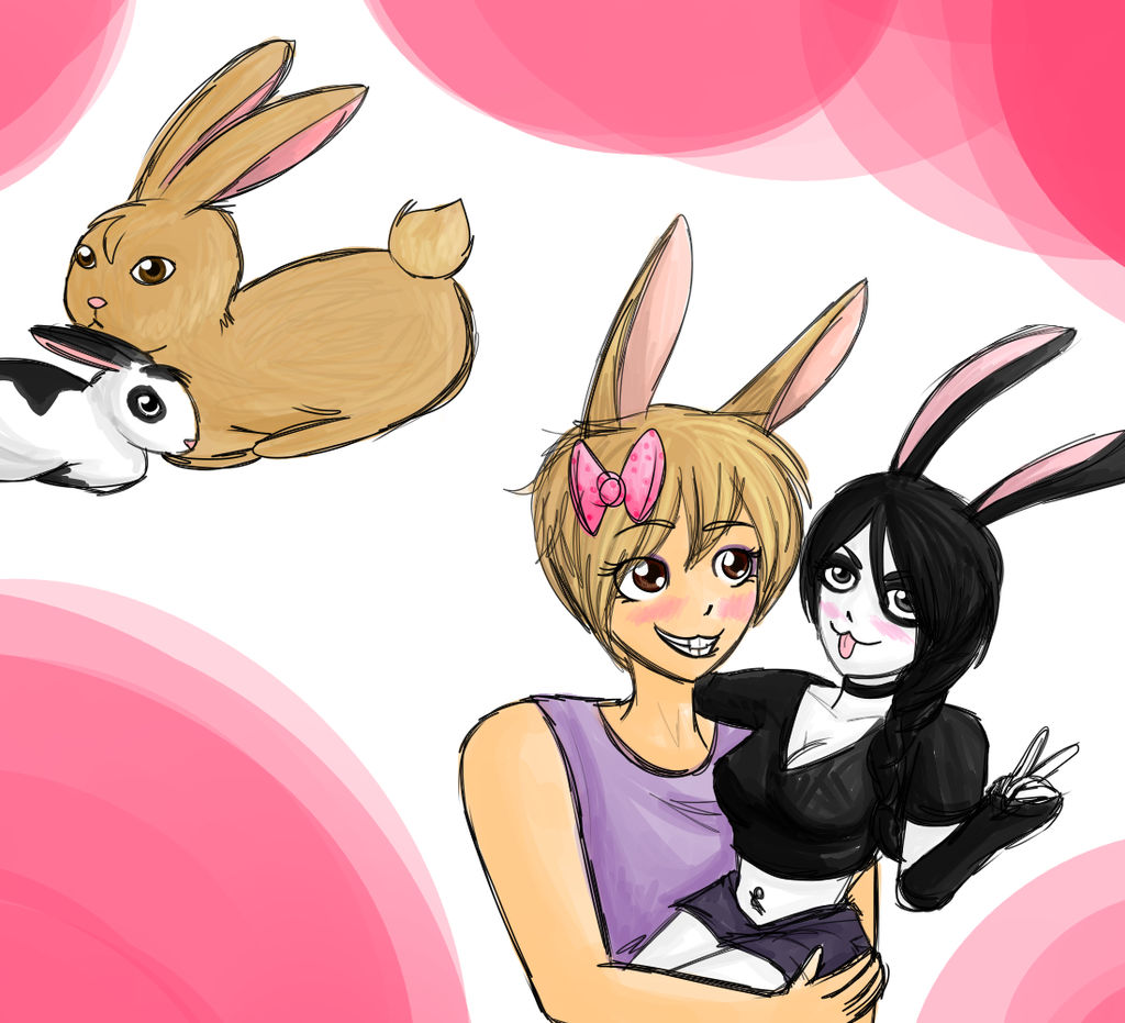 Fictional Rabbit Girls Rabbit Girls by ThanksToManx on DeviantArt