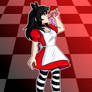 Alice in Wonderland Costume Red Version