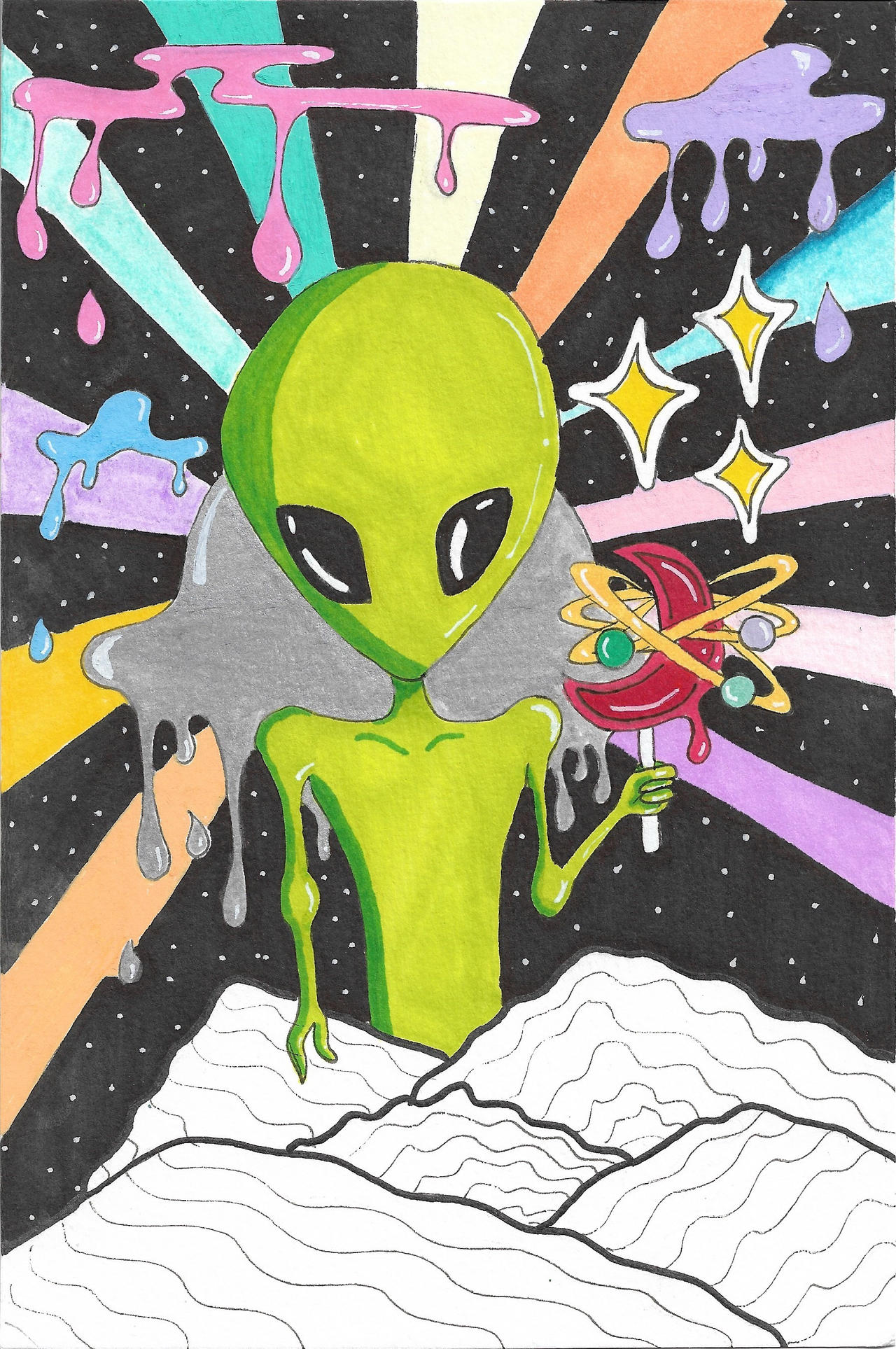 Deviantart Alien Background Alien by Vgdraw on DeviantArt