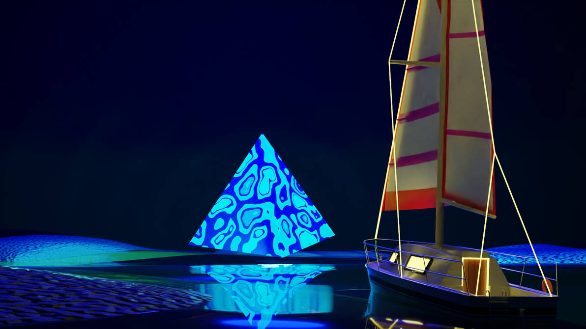 Strange Triangle On the Sea by Asthi21 on DeviantArt