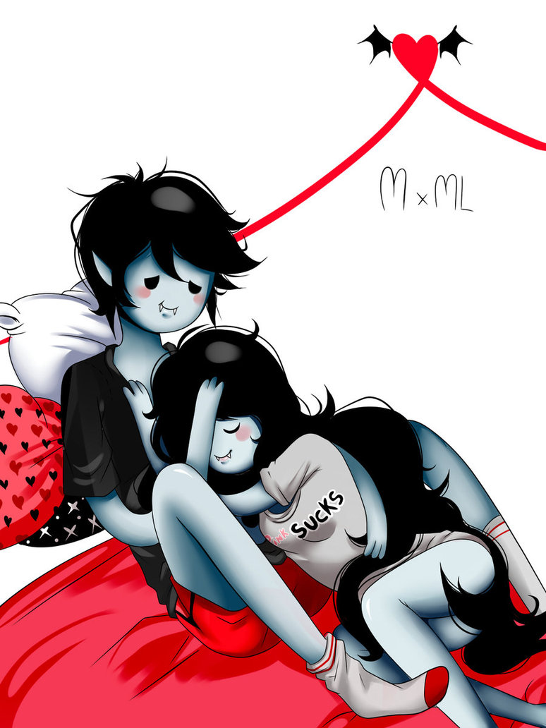 Marceline y Marshall Lee