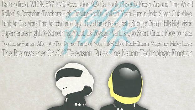 Daft Punk Songs wallpaper