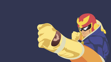 Captain Falcon vectored wallpaper