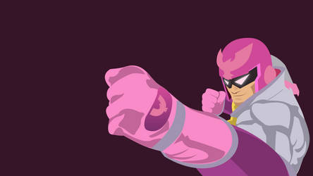 Captain Falcon vectored wallpaper #P I N K B O Y Z