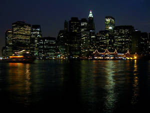 NY at night