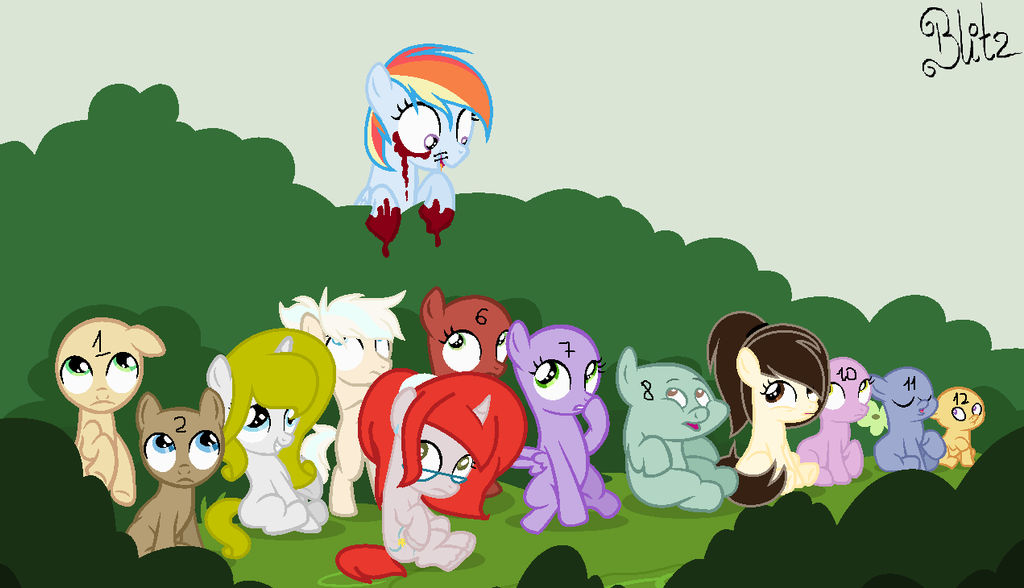MLP Collab by skajra001 by AniaKucyk on DeviantArt