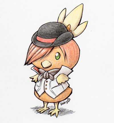 Roman Torchic by RobanCrow