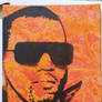 Kanye West Canvas Portrait