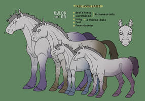F2U | Horse - Pony - Foal Base