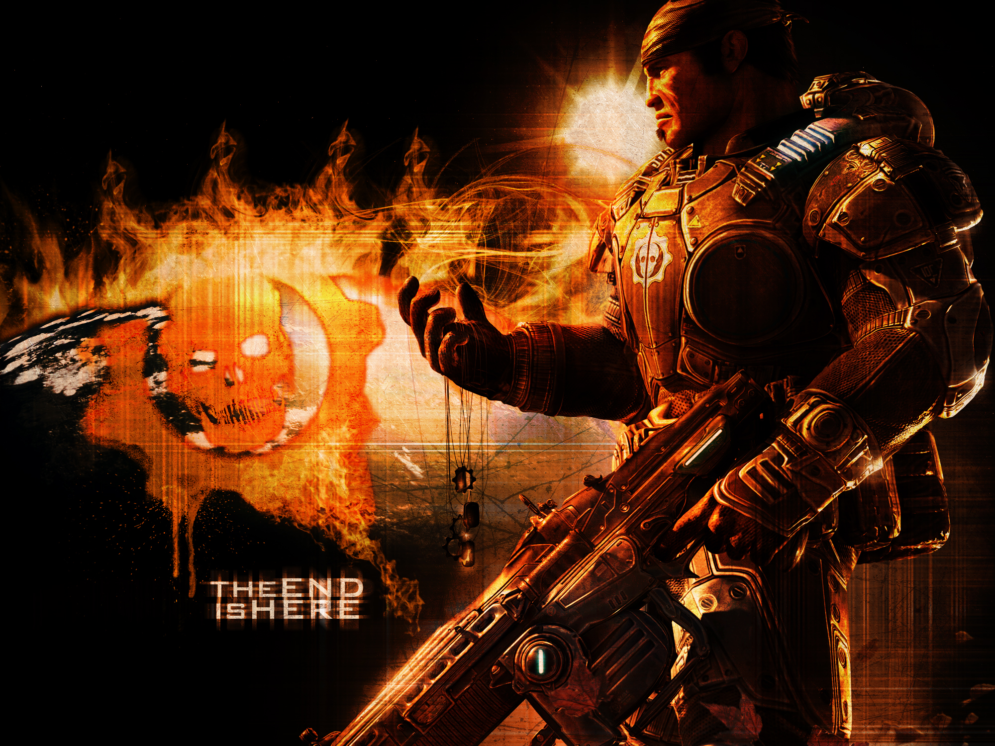 Gears of War 2, Marcus Fenix by phantomzer0 on DeviantArt