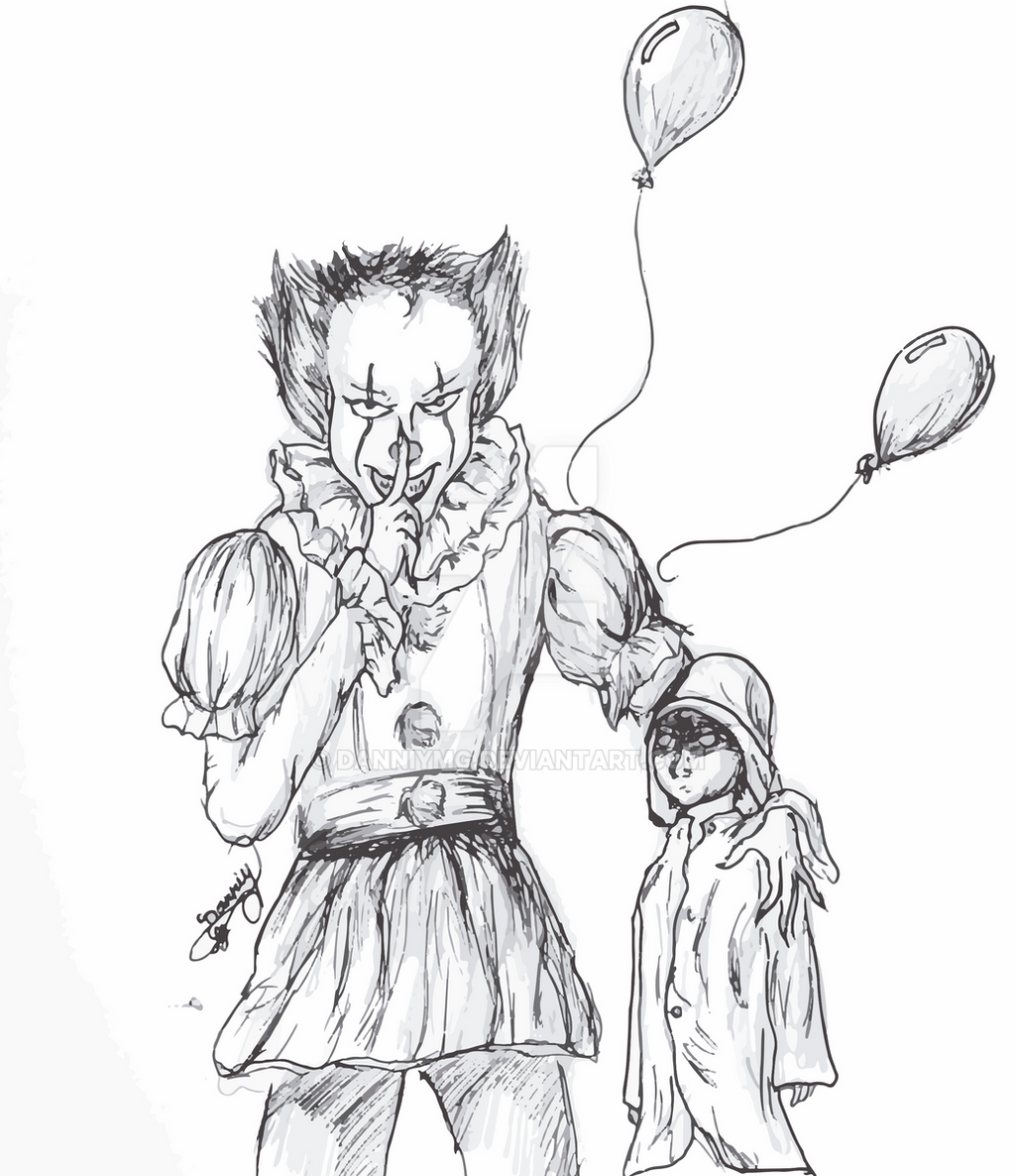 pennywise (dibujo) by DanniyMG on DeviantArt