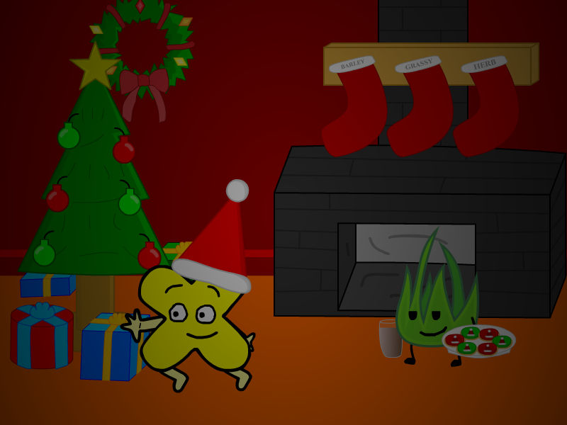 Xanta Grassy finds Xanta Claus by SlatchWorld2 on DeviantArt