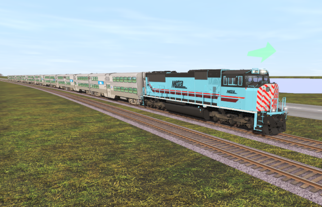 Metra RTA 500 SD70MACH Rolling in Trainz 2019 by CPTrainzkid on DeviantArt