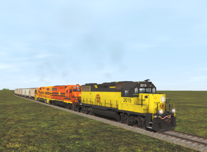 Portland and Western Freight train by CPTrainzkid on DeviantArt