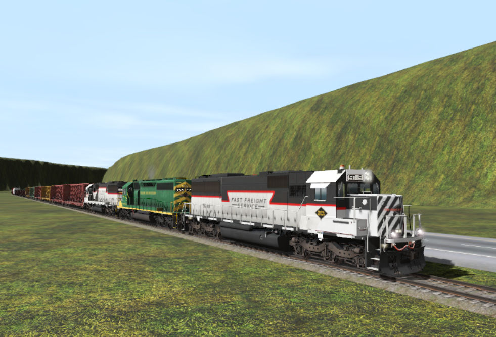 RBMN Fast Freight Service 5019 5018 Trainz 2019 by CPTrainzkid on ...