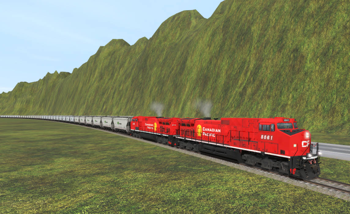 CP AC4400CWM locomotives in Trainz 2019 by CPTrainzkid on DeviantArt