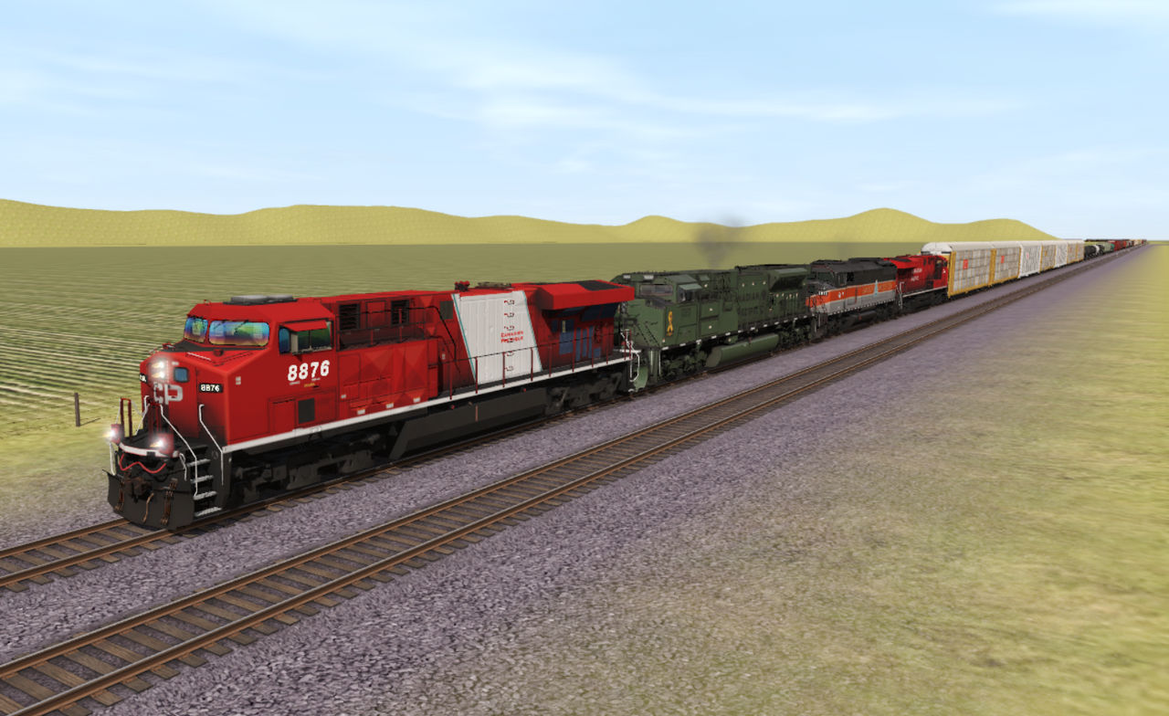 Remastered CP ex-Olympic locomotive in Trainz 2019 by CPTrainzkid on ...