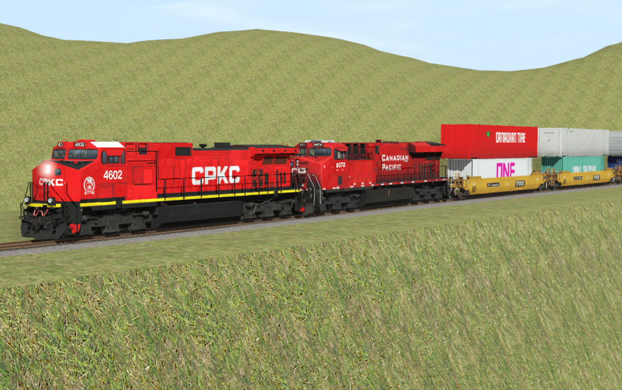 CPKC AC4400CWM new scheme in Trainz 2019 by CPTrainzkid on DeviantArt