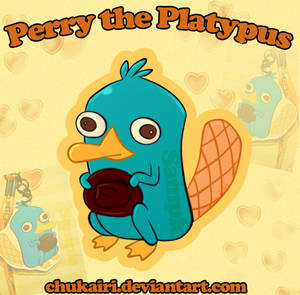 Perry the Platypus-Keychain