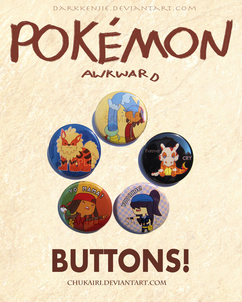 Awkward Button Pokemon Awkward Buttons by Morigalaxy on DeviantArt