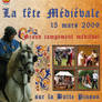 Affiche Fete Medieval 2009