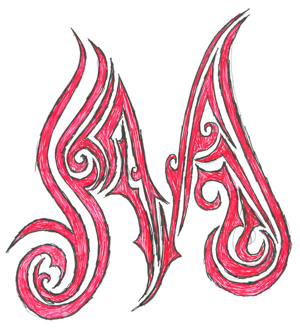 Native Script Red M red m design by wardy360 on DeviantArt