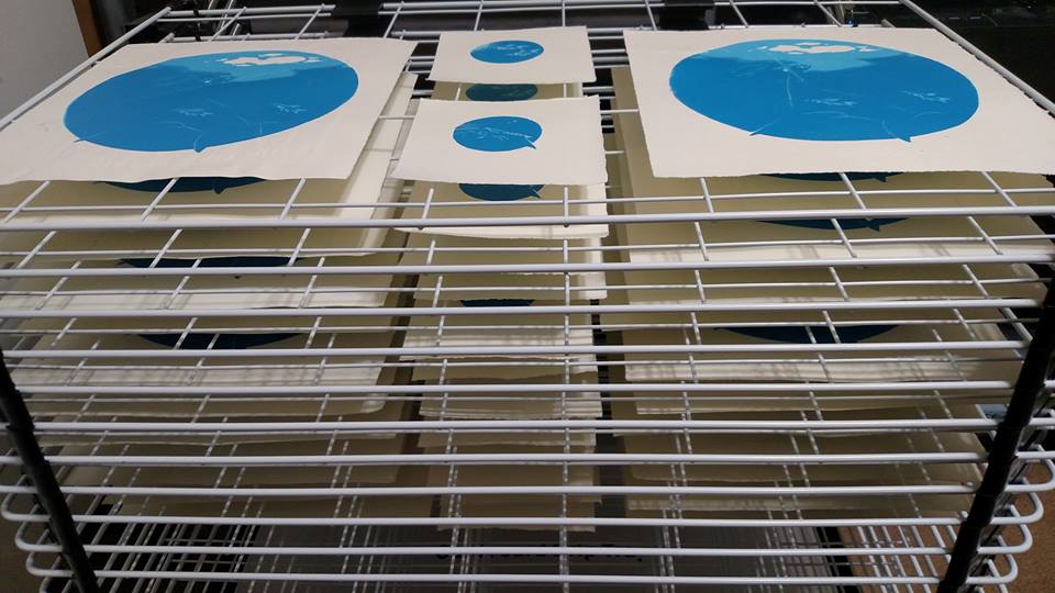 Prints in Progress by kirigakurenohaku Prints in Progress by kirigakurenohaku
