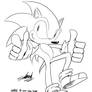 Sonic The Hedgehog Lineart