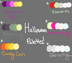 Halloween Palettes CLOSED