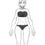 body type practice first body type sketch