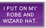 Robe and Wizard Hat