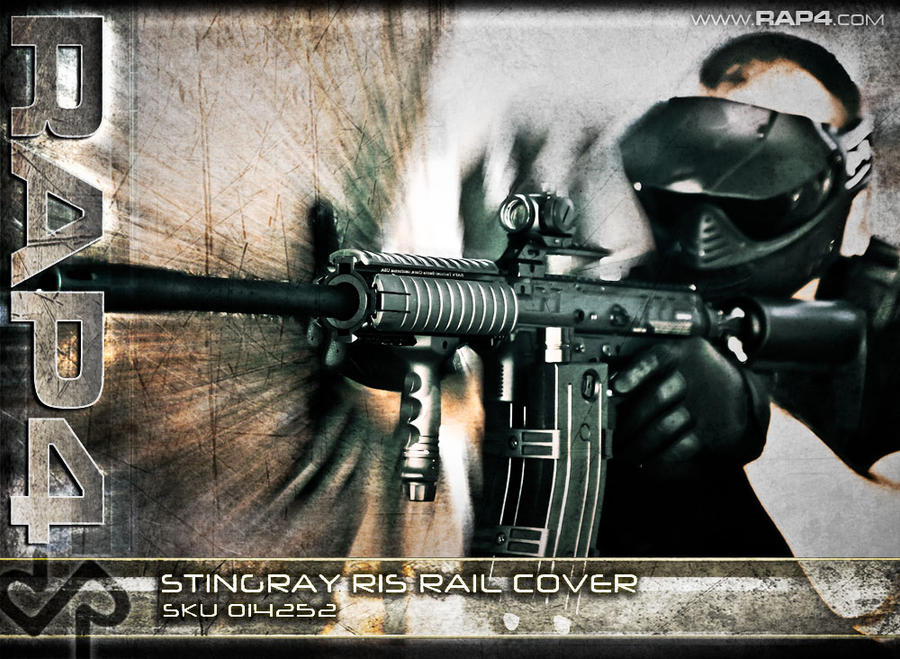 RAP4 Stingray RIS Rail Cover by RealActionPaintball on DeviantArt