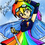 Magical Girl Rainbow Dash