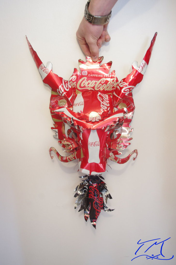 Coca-cola dragon head