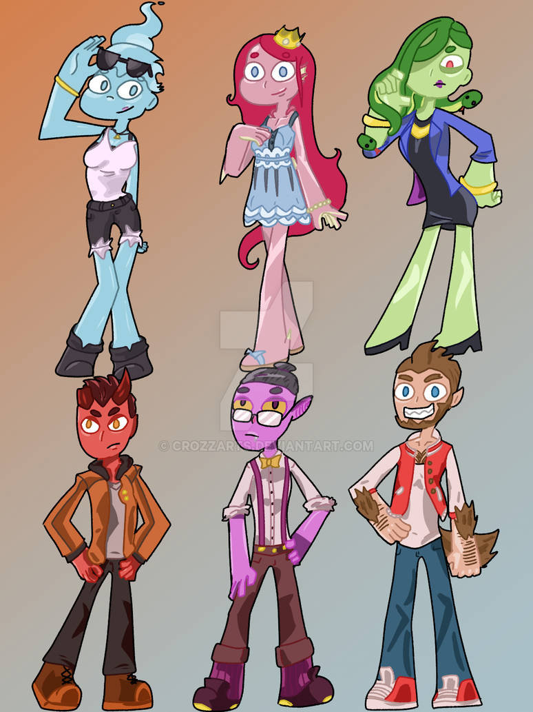 Monster Prom Characters (pre DLC) by Crozzarts on DeviantArt